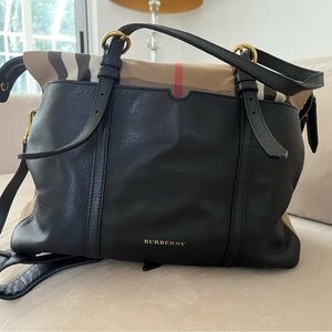 Burberry diaper bag